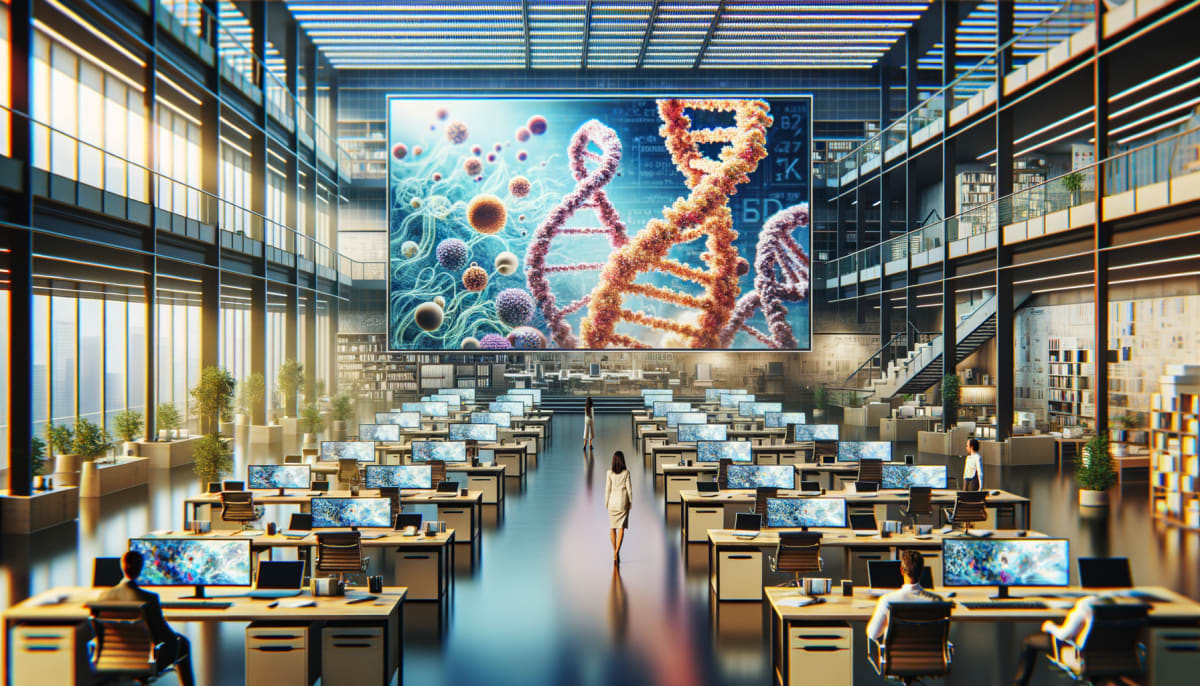 DeepMind Unveils AlphaFold 4, Predicting Full Cellular Protein Interaction Networks in Minutes