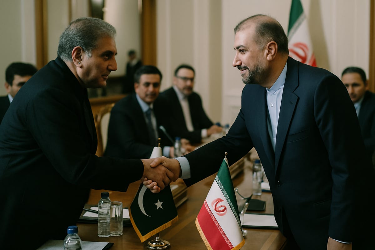 Pakistan-Iran Talks in Tehran Yield Security Pact as Border Tensions with Afghanistan Dominate Agenda