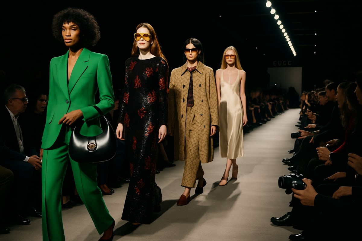 Demna Unveils First Gucci Collection as Milan Fashion Week Opens
