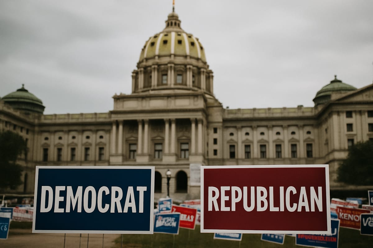 Pennsylvania Democrats' Leftward Primary Shift Sparks Intraparty Debate Over 2026 Midterm Strategy