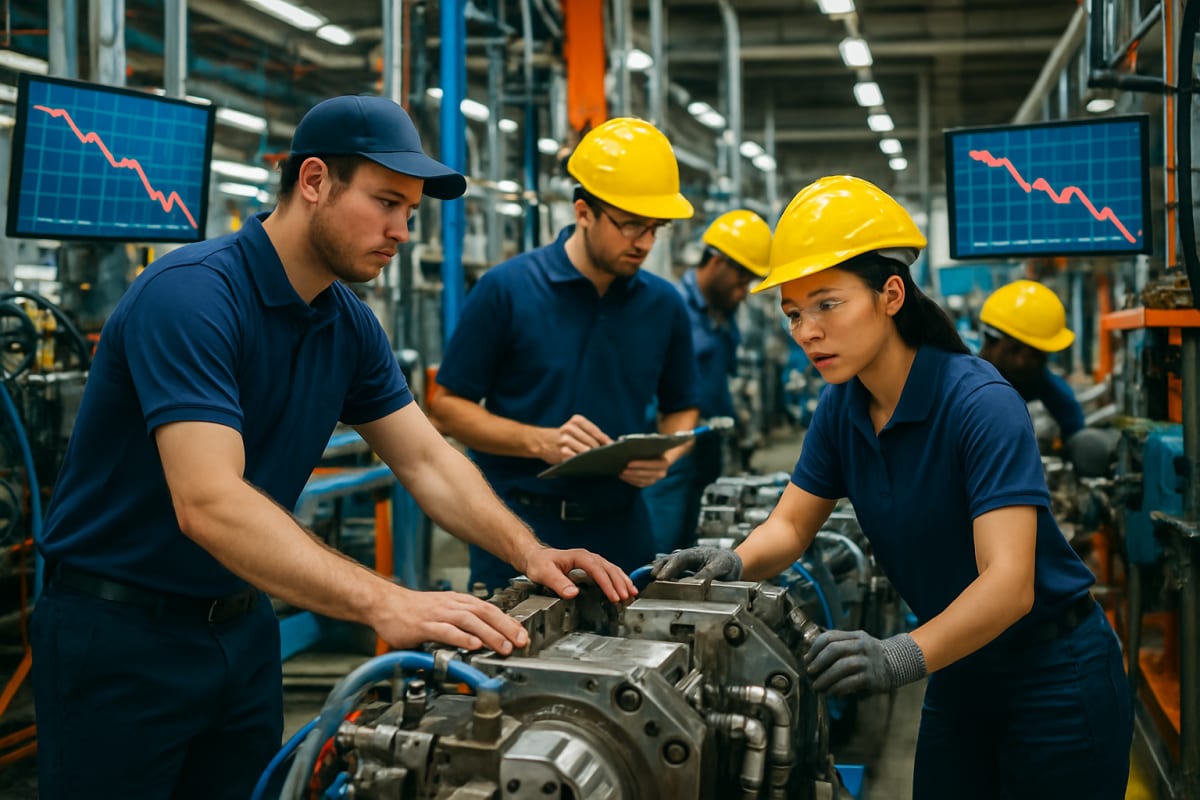 US Manufacturing Contracts as Tariff Costs Squeeze Factory Orders