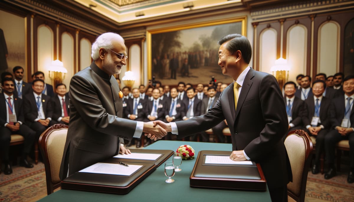 India and China Reach Historic Border Demilitarization Agreement Along LAC
