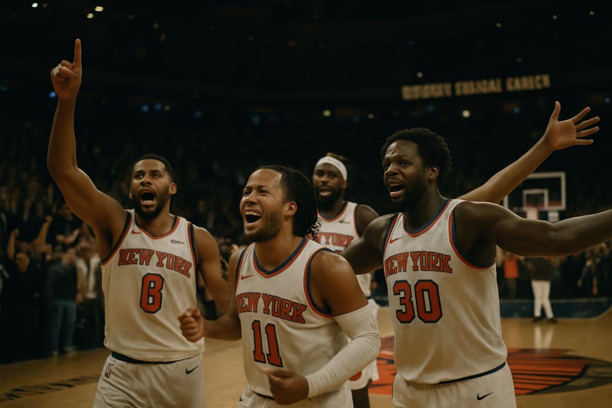 New York Knicks Take 3-2 NBA Finals Lead Over Indiana Pacers With Game 5 Victory