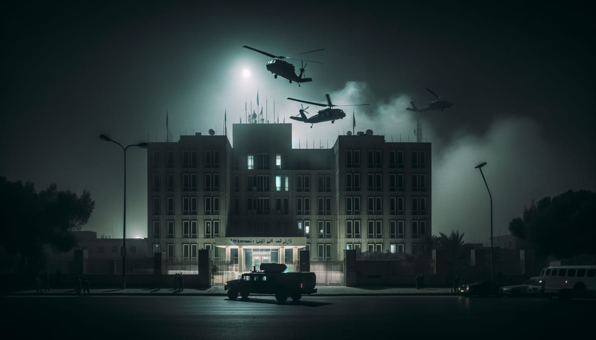 Iraq Orders US Embassy Staff Evacuation After Militia Drone Strikes Escalate Near Baghdad Airport