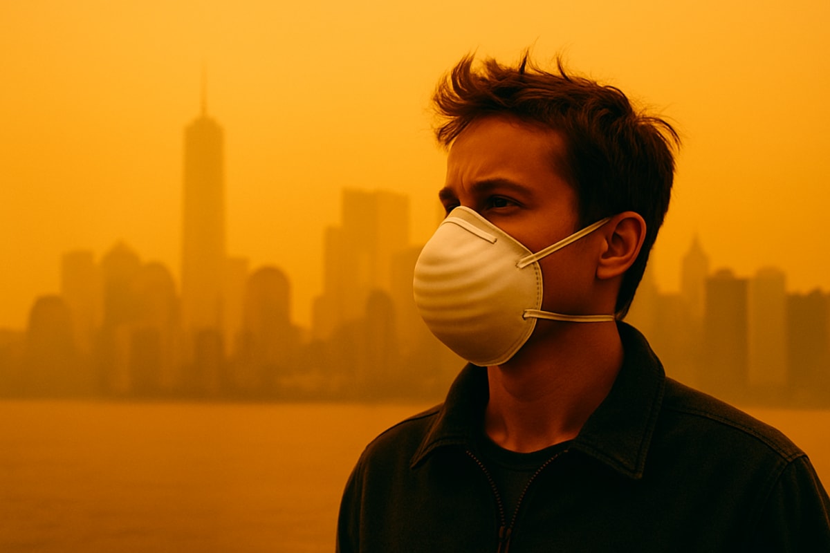 Wildfire Smoke Triggers Air Quality Alerts Across US States