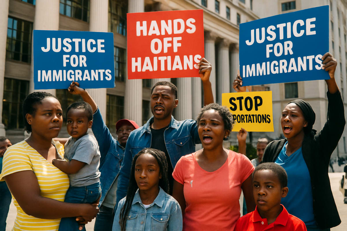 Haitian TPS Expires; Advocates File Emergency Court Challenge