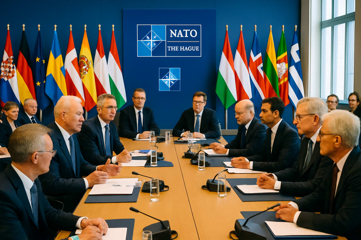 NATO Leaders Demand Higher Defence Spending at The Hague Summit