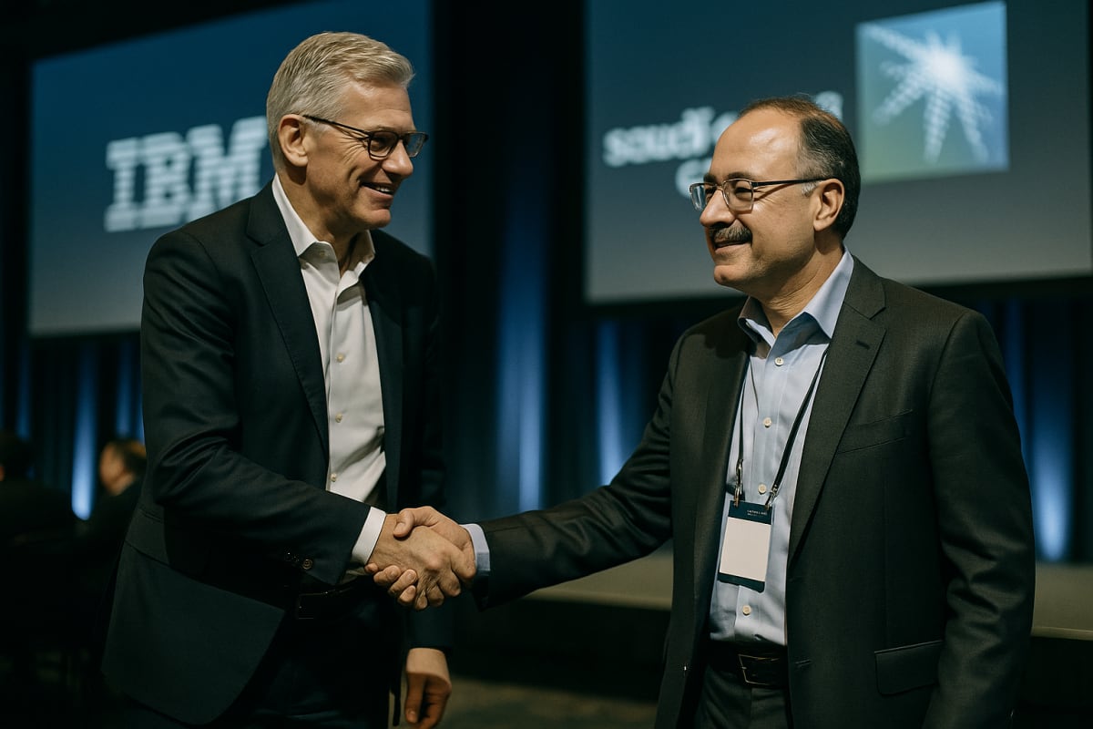 IBM Expands Saudi AI Partnership With Aramco to Include National Skills Academy at THINK Boston
