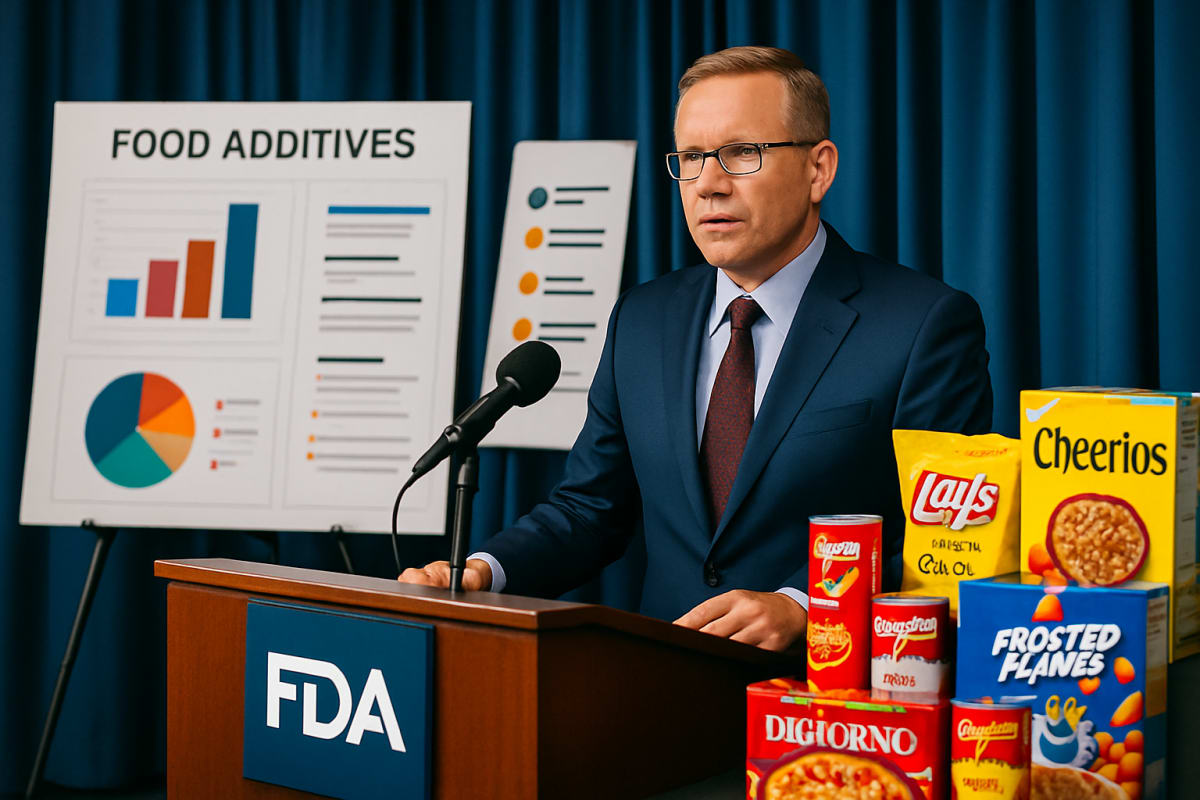 FDA to Require Food Makers Disclose Additive Safety Data