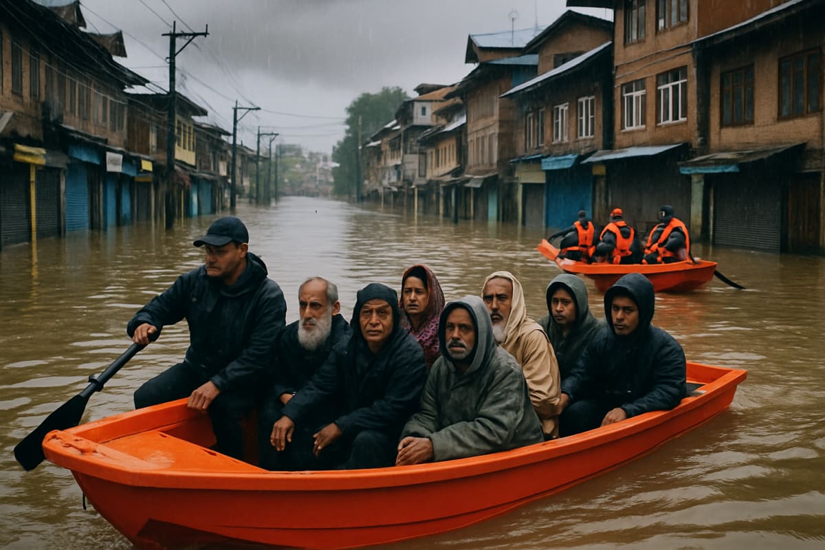 India Deploys Army as Kashmir Floods Kill Dozens, Displace Thousands