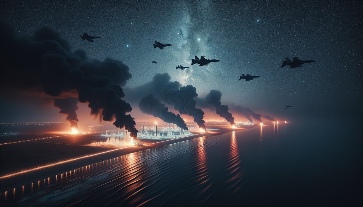 Israel Strikes Iranian Oil Infrastructure After US Signals Conditional Green Light