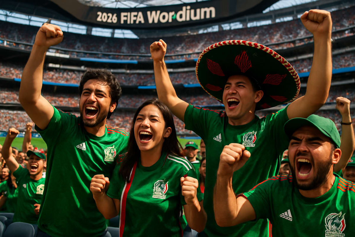 Mexico Beat South Africa 2-1 in Group A Opener as World Cup Kicks Off at SoFi Stadium