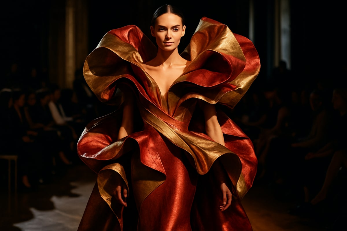 Anderson's Sculptural Debut Closes Paris Haute Couture Week