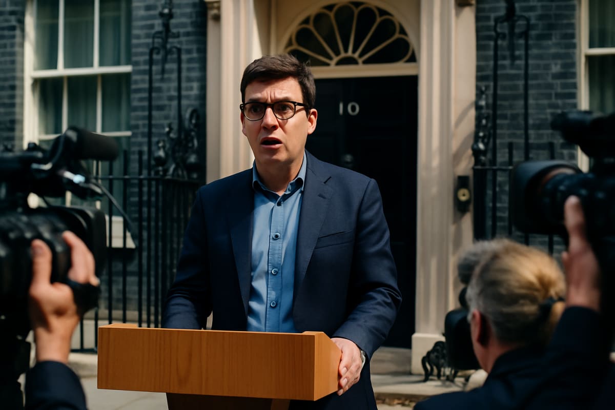 Burnham Named Labour Leader, Set to Become Prime Minister