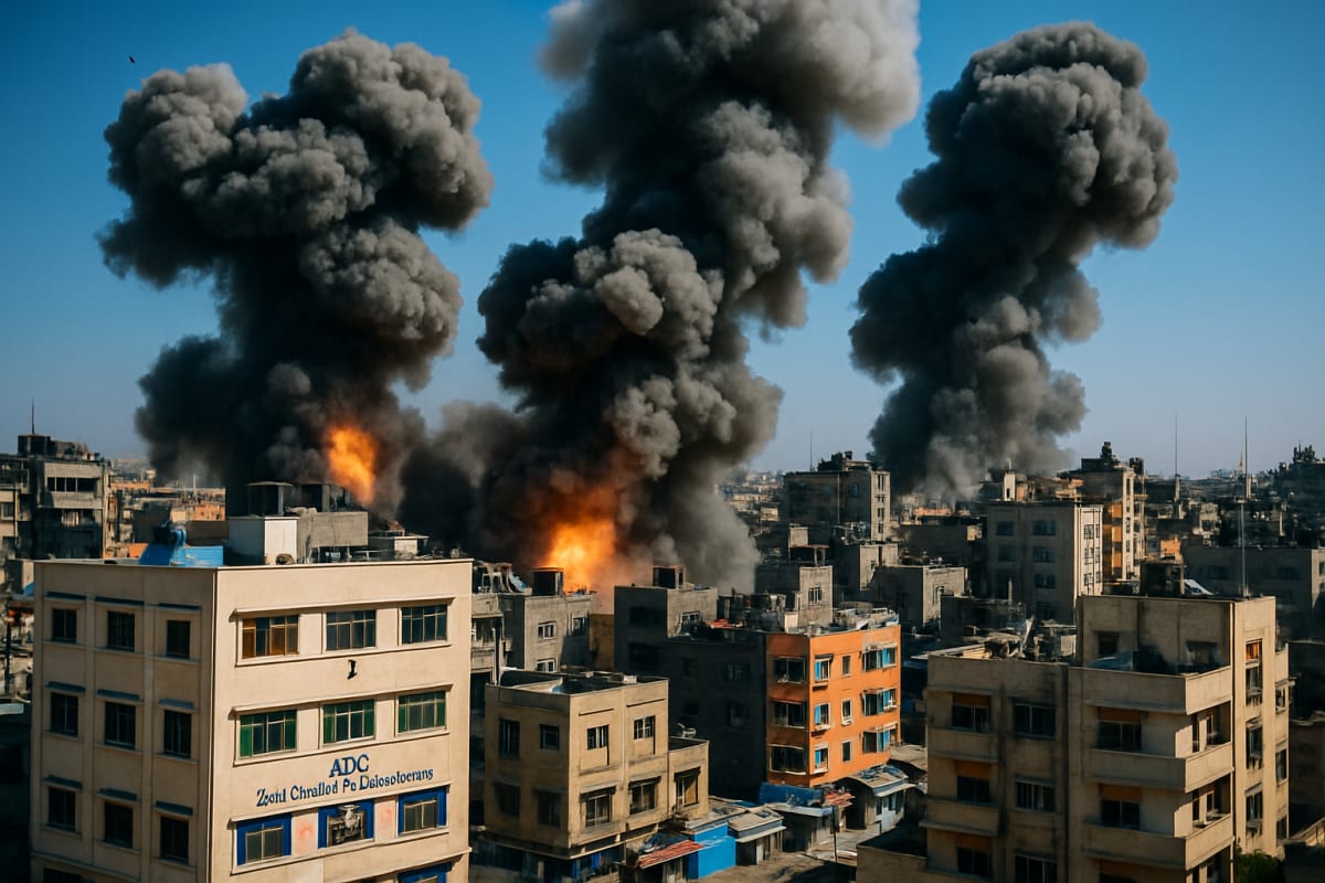 Israeli Strikes Kill Dozens in Gaza as Doha Ceasefire Talks Stall