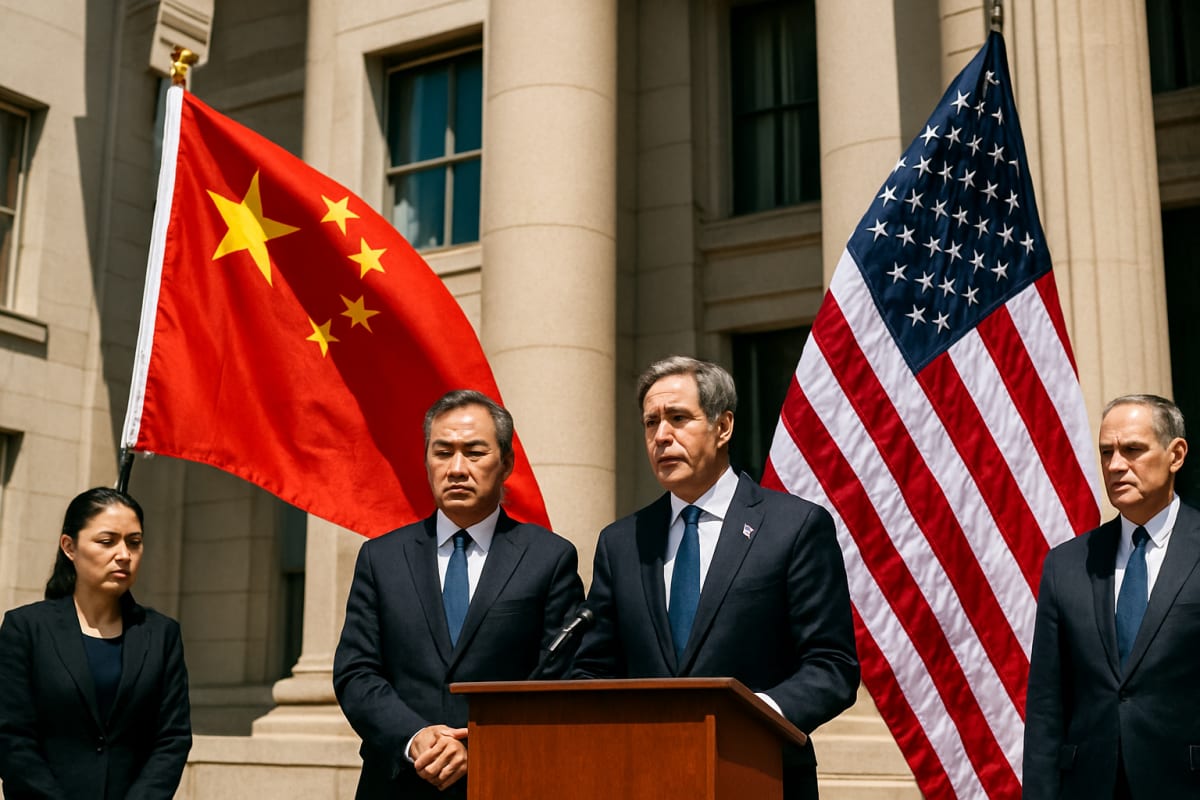 China Sanctions US Firms Days Before Trump-Xi Summit