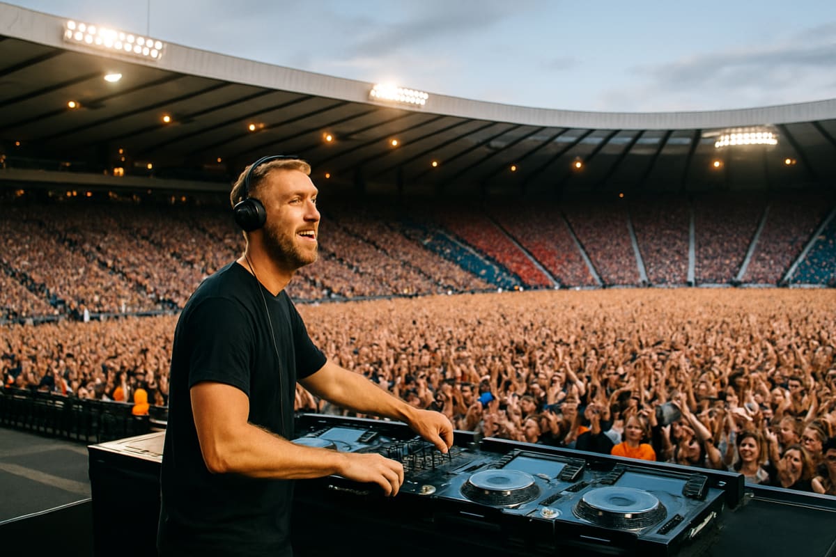 Calvin Harris Sells Out Glasgow Homecoming at Hampden Park