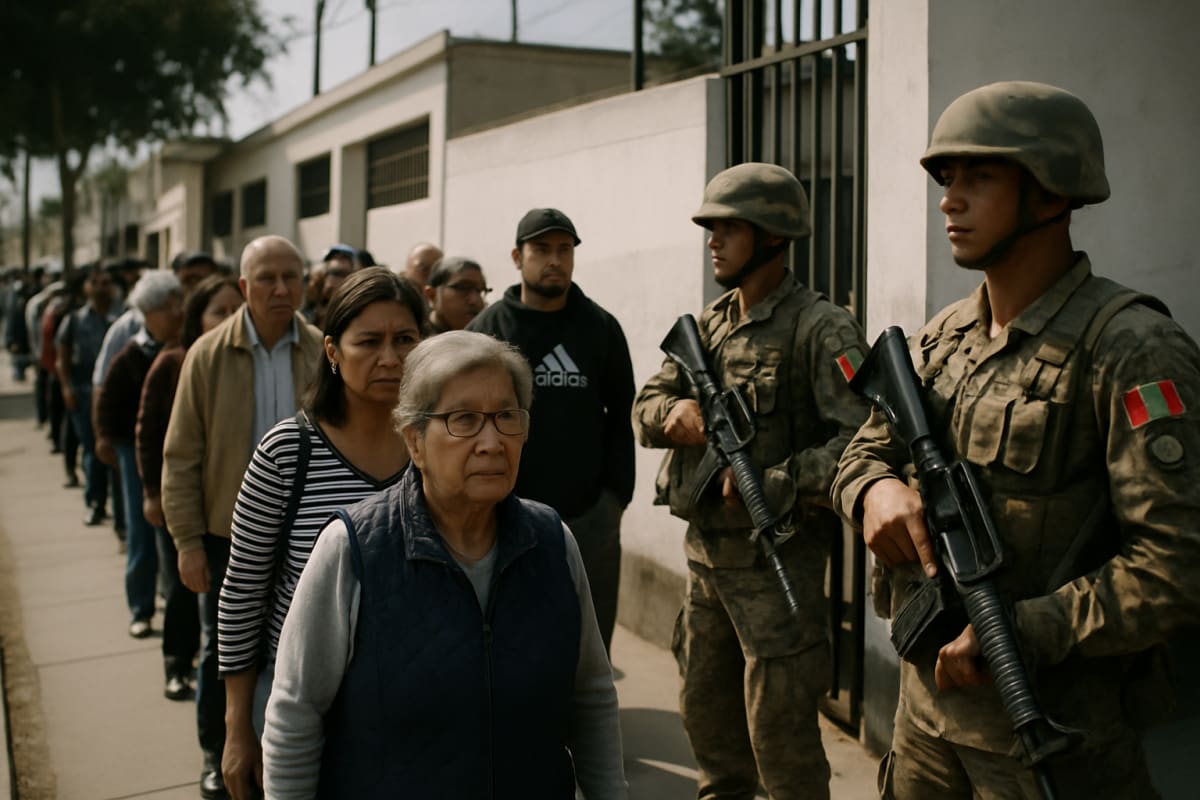 Peru Presidential Runoff Vote Proceeds Under Heavy Security as Violence Fears Grip Electorate