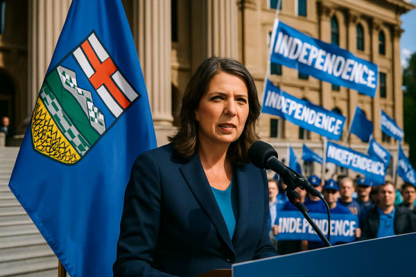 Smith Formalizes Alberta Referendum Rules as Separatists Rally