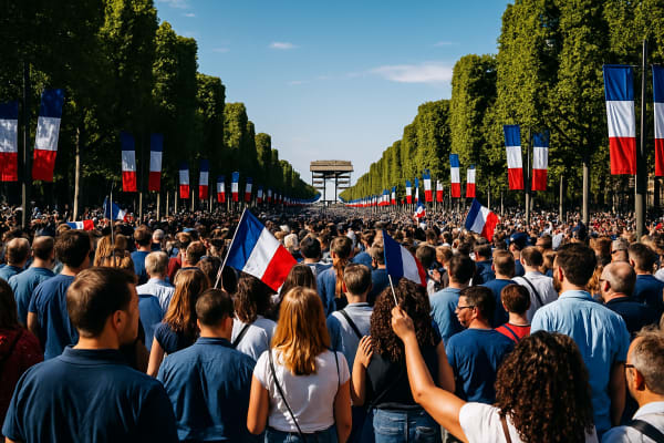 Paris Prepares Military Parade as Bastille Day Weekend Celebrations Begin
