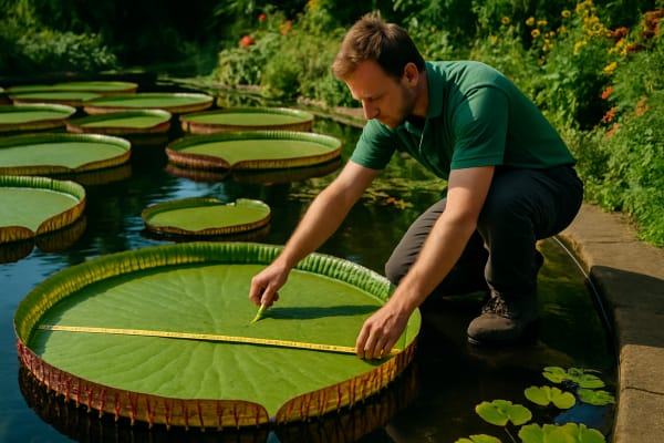 Missouri Botanical Garden Enters Giant Waterlily in 2026 Weigh-Off