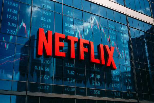 Netflix Stock Tumbles on Q3 Margin Miss Tied to Live Content, AI Spending