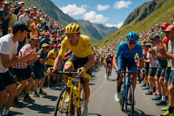 Pogacar Tested in Pyrenees as Tour de France Rivals Circle