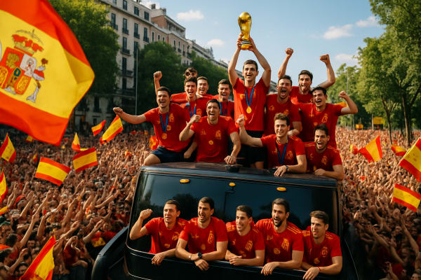 Spain Wins Second World Cup Title as Squad Returns to Madrid