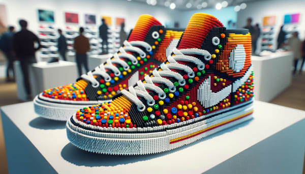 LEGO x Nike Air Max 95 'Pixelated Bricks' Collab Officially Drops, Selling Out Within Hours Online