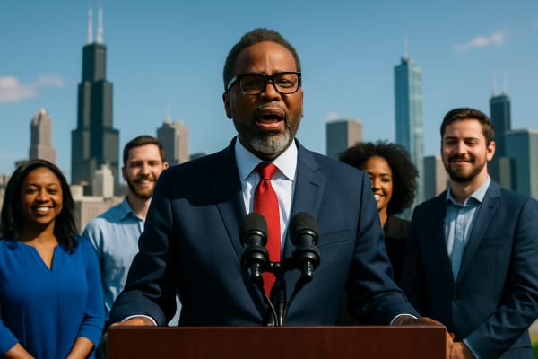 Chicago Mayor Johnson Launches 2027 Reelection Bid Amid Democratic Challenges
