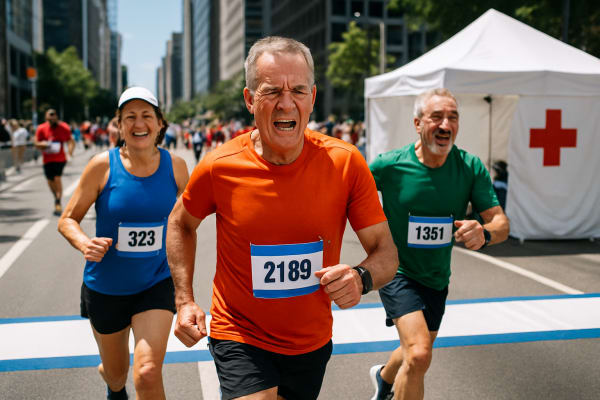 Marathon Training Reshapes Hearts in Older Runners, Study Finds