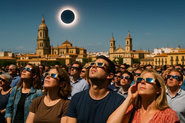 Total Solar Eclipse Sweeps Spain and Iceland, Europe's First Since 1999