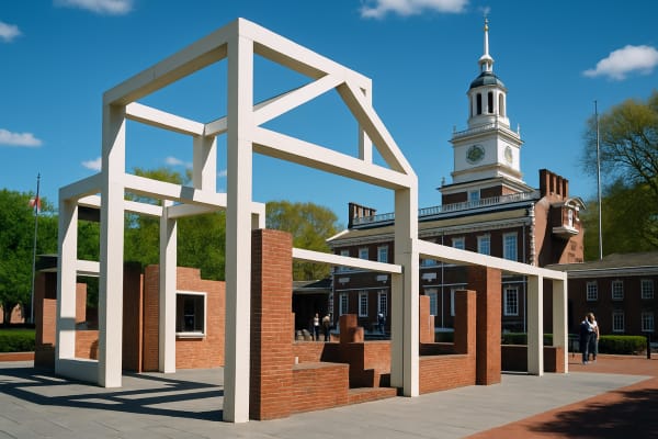 Trump Administration Revises Slavery Exhibits at Philadelphia's President's House