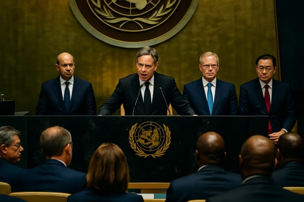 Trump Condemns Allied Recognition of Palestinian State at UN