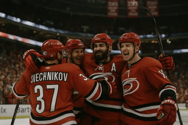 Carolina Hurricanes Open Stanley Cup Final Against Edmonton Oilers at PNC Arena