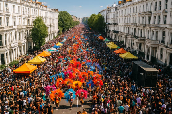 Two Million Expected at Notting Hill Carnival's 60th Anniversary