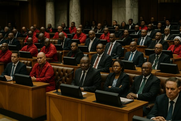 South Africa's ATM No-Confidence Motion Against Ramaphosa Set for Parliamentary Debate