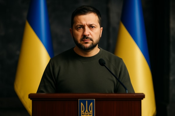 Zelensky Addresses Nation as Ukraine Seeks U.S. Weapons Clarity