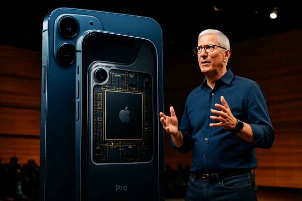 Apple Debuts iPhone 18 Pro With On-Device AI Chip
