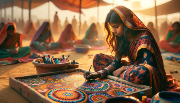 Mithila Mahotsav's Second Day Crowns a New Generation of Madhubani Masters