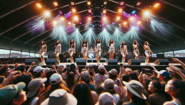 BINI Makes Historic Coachella Debut, Draws Massive Crowd at Sahara Stage on Weekend One