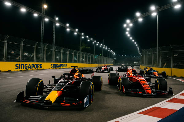 Russell Takes Pole at Singapore as Title Fight Enters Critical Phase
