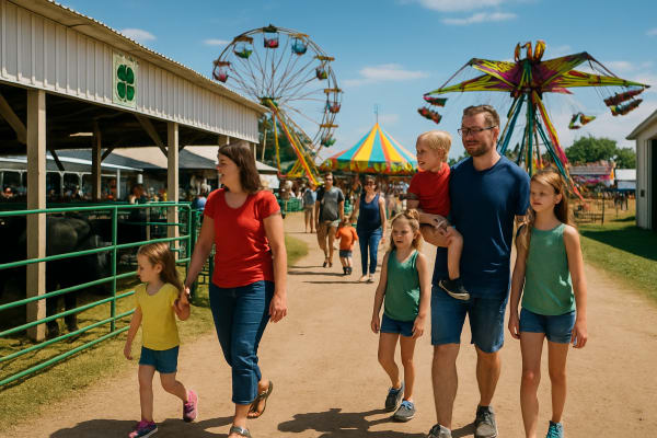 Midwest County Fairs Draw Summer Crowds as Harvest Season Approaches