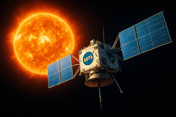 NASA's IMAP Spacecraft Begins Three-Month Journey to Solar Observatory Post