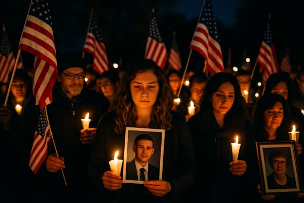 Kirk Vigils Draw Conservative Activists Across Nation