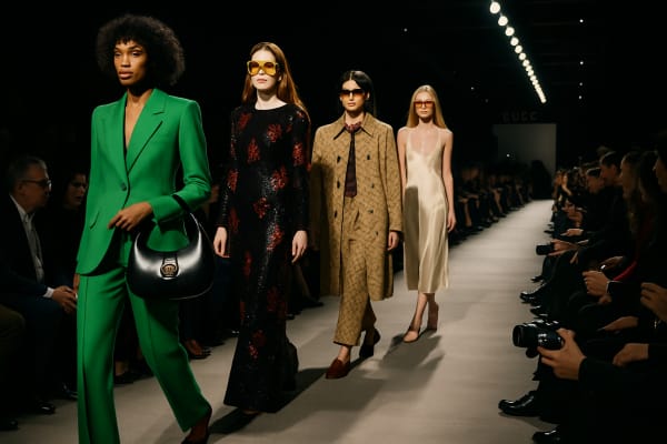 Demna Unveils First Gucci Collection as Milan Fashion Week Opens