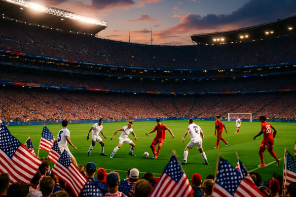 World Cup Quarter-Finals Draw Record Crowds on US Independence Day