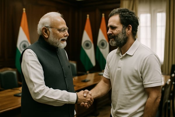 Modi Meets Kerala Opposition Leader Satheesan in New Delhi Over GST Dues and PM SHRI Schools