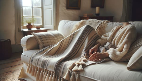 Dusk Sells Out Chenille Stripe Tassel Throw After Magazine Feature Drives Online Surge