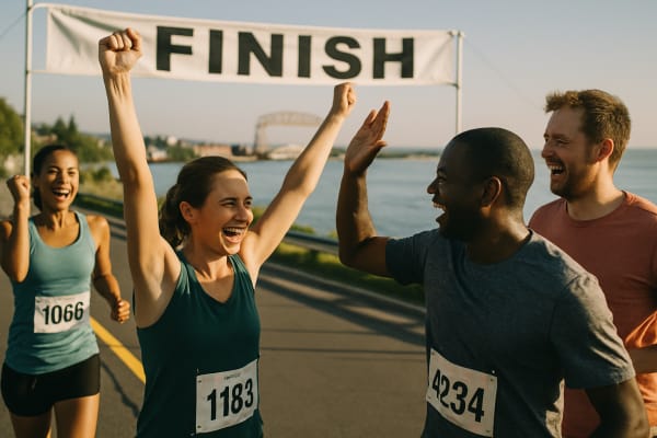 Grandma's Marathon Celebrates 50th Edition With Record Finishers and Downtown Duluth Street Festival